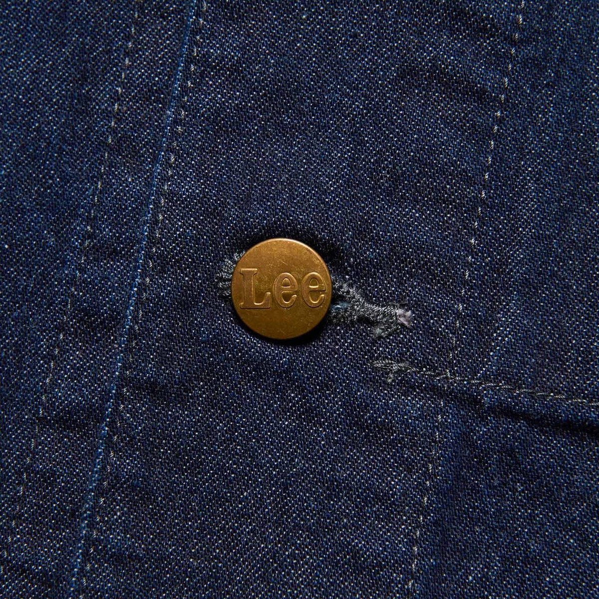 SOPHNET.  / Lee DUNGAREES LOCO JACKET (Indigo) ボタン